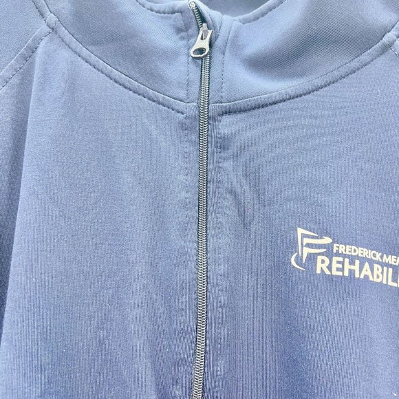 Sport-Tek Jacket XL Navy 1/4 Zip Pullover FMH Rehabilitation - Picture 5 of 9